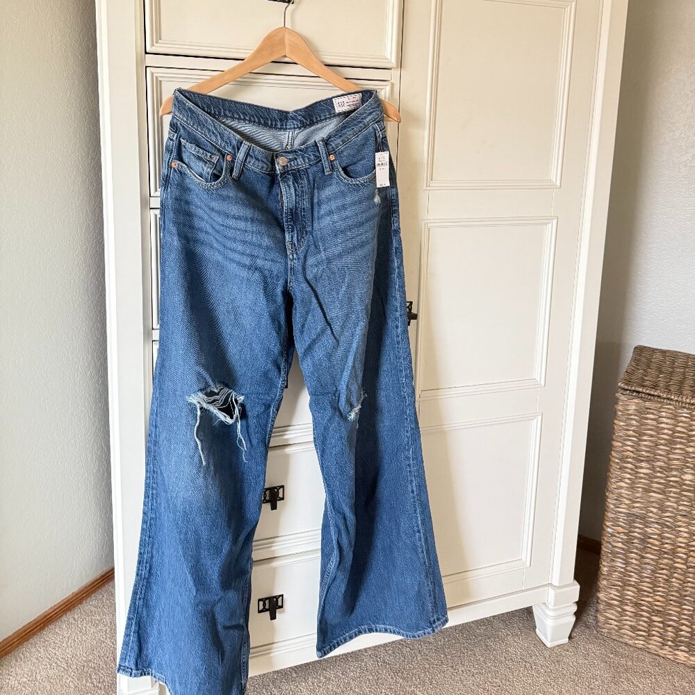 Gap Mid Rise Baggy Jeans NWT Size 30L